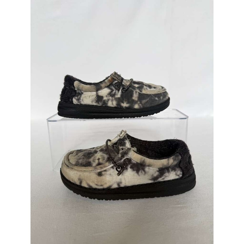 Hey Dude Wally Toddler Tie Dye Slip-On Shoes Fleece Lined Size US K9